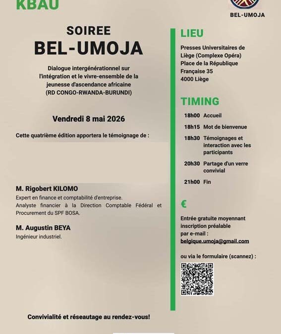 BEL-UMOJA AVOND OP 8 MEI 2026
